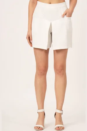 BEATNIK Women Loose Fit High-Rise Regular Shorts