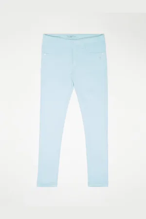 Crimsoune Club Girls Blue Slim Fit Clean Look Stretchable Jeans