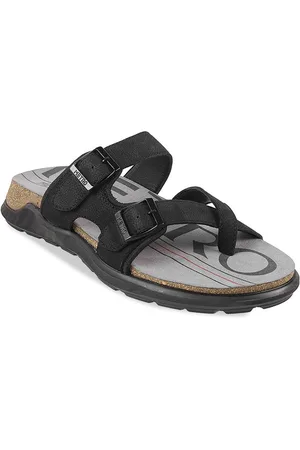 Metro Men Textured Suede Comfort Sandals