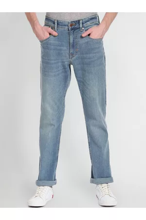 Ralph Lauren Men Harold Slim Straight Fit Heavy Fade Jeans