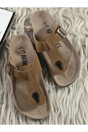 AfroJack Men Leather Comfort Sandals