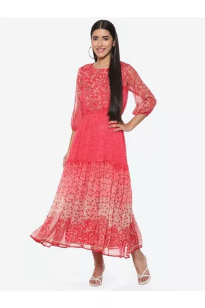 Biba Floral Print Formal Maxi Dress