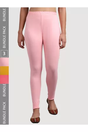 GRACIT Women Pack Of 3 Ankle-Length Leggings