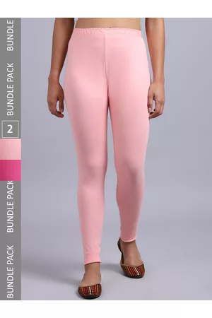 GRACIT Women Pack Of 2 Ankle-Length Leggings