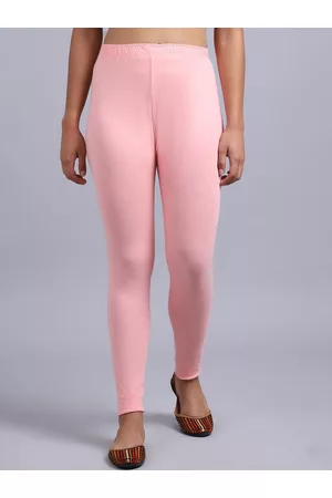 GRACIT Women Ankle-Length Cotton Lycra Leggings