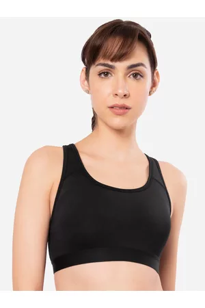 Buy online Light Blue Rayon Sports Bra from lingerie for Women by Amante  for ₹1795 at 0% off