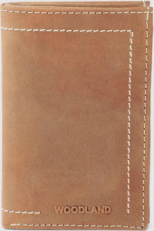 men leather two fold wallet