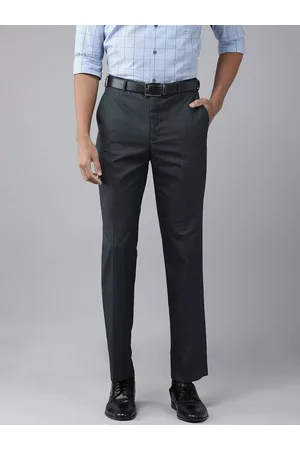 Park Avenue Men Smart Slim Fit Formal Trousers