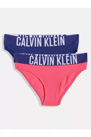 Calvin Klein Underwear Girls Pack of 2 Bikini Briefs G8006010T6