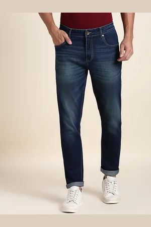 Dennis Lingo Men Mid-Rise Slim Fit Light Fade Stretchable Jeans