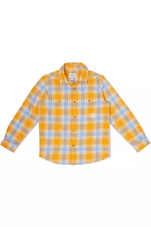 Pepe Jeans Boys Tartan Checked Casual Pure Cotton Shirt