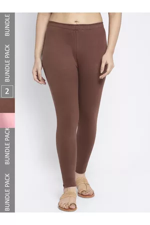 GRACIT Women Pack Of 2 Ankle Length Leggings
