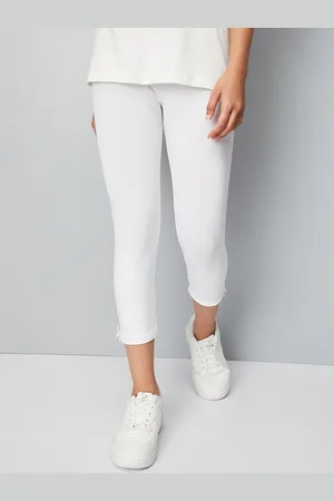 Max Collection Girls Mid Rise Cotton Ankle Length Leggings