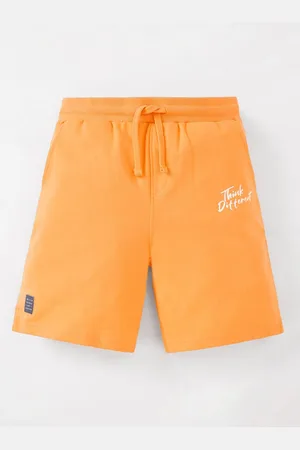 edheads Boys Mid-Rise Knee Length Cotton Shorts