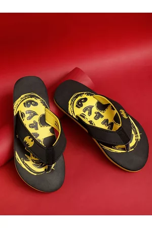 Kidsville Boys Batman Printed Soft And Comfortable Thong Flip-Flops