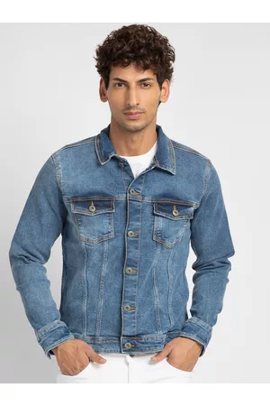 SPYKAR Men Cotton Slim Fit Denim Jacket