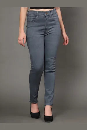AngelFab Women Jean Skinny Fit High-Rise Stretchable Jeans