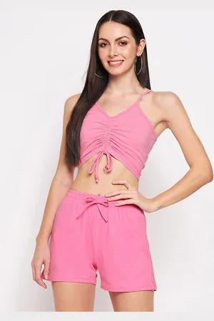 BRINN Bralette Top With Shorts Co-Ords