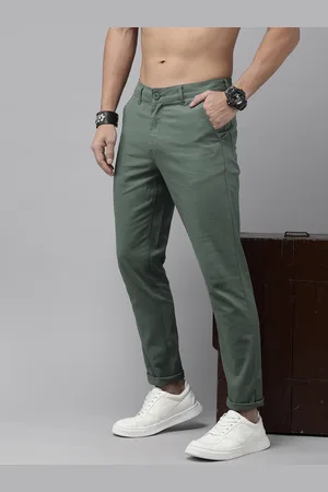 Roadster Slim Fit Men Beige Trousers  Buy Roadster Slim Fit Men Beige  Trousers Online at Best Prices in India  Flipkartcom