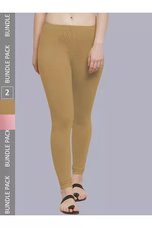 GRACIT Women Pack Of 2 Ankle Length Leggings