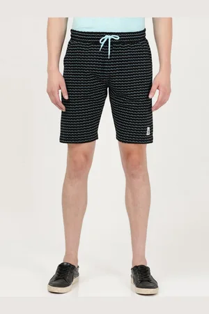 Lee Men Abstract Printed Slim Fit Cotton Shorts