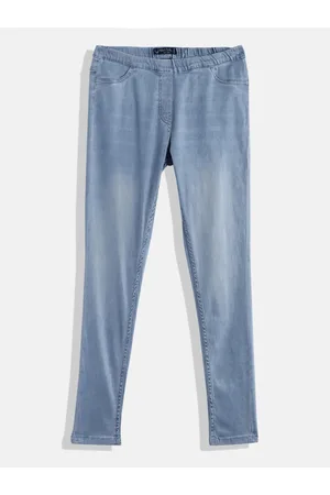 Allen Solly Girls Slim Fit Denim Jeggings