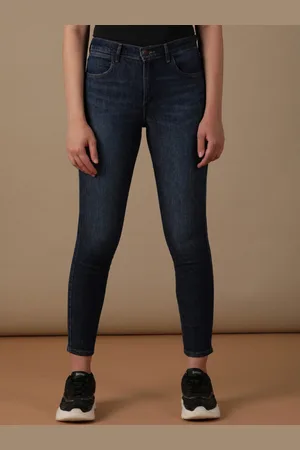 Wrangler Women Skinny Fit High-Rise Light Fade Cotton Stretchable Jeans