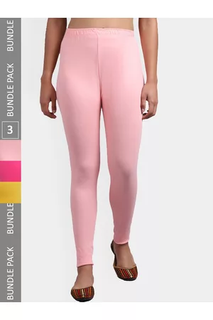 GRACIT Women Pack Of 3 Ankle-Length Leggings