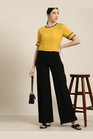 Invictus Women Mustard Yellow Solid Top