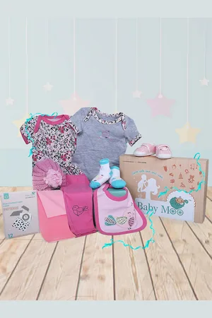 Baby Moo Infants Pack Of 10 Baby Apparel Gift Set