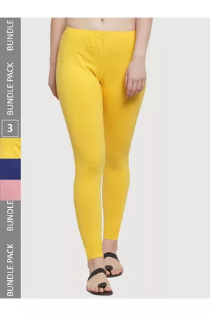 GRACIT Women Pack Of 3 Ankle Length Leggings