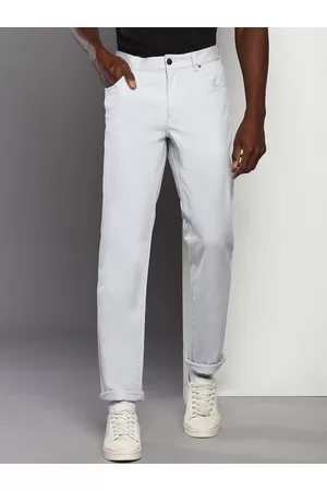 Calvin Klein Men Slim Fit Mid-Rise Trousers