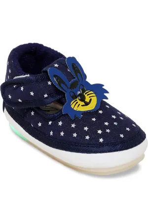 CHiU Unisex Kids Blue Printed Sneakers
