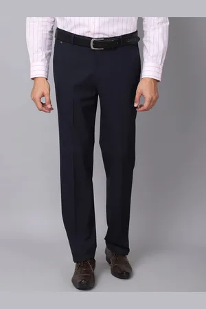 CANTABIL Men Mid-Rise Formal Trousers
