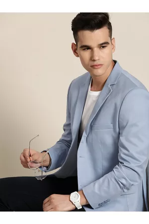 Invictus Men Slim Fit Single-Breasted Blazer