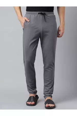 Richlook Men Mid-Rise Cotton Track Pants