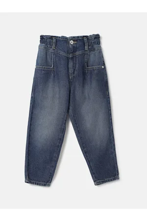 Benetton Girls Light Fade Jeans