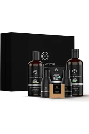 THE MAN COMPANY Set of 6 The Charcoal Gang Grooming Kit