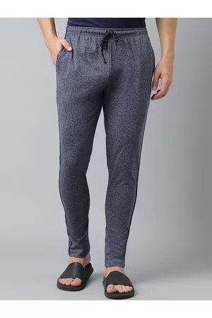 Richlook Men Mid-Rise Cotton Track Pants