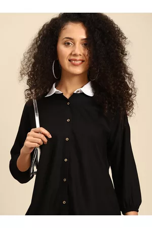 DENNISON Women Smart Opaque Casual Shirt