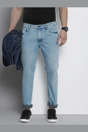 Nautica Men Slim Fit Low-Rise Light Fade Stretchable Jeans