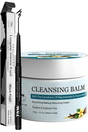 TNW the natural wash Intense Kajal & Makeup Cleanser Makeup Gift Set