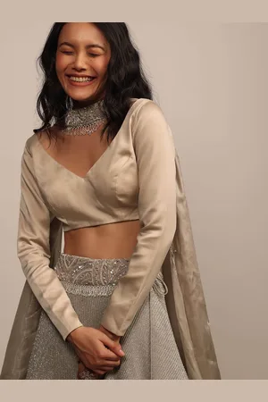 KALKI Fashion V-Neck Saree Blouse