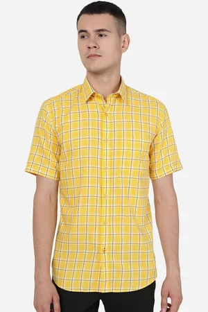 Greenfibre Smart Fit Checked Pure Cotton Casual Shirt