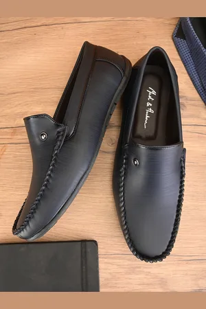 Mast & Harbour Men Navy Blue Lightweight Loafers