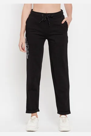 CANTABIL Women Typography Printed Track Pants