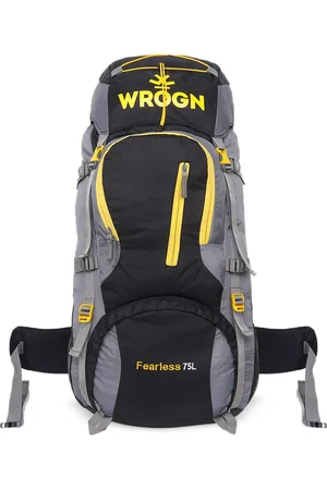 WROGN Logo Printed Waterproof Rucksacks with Rain Cover