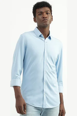 Benetton Long Sleeves Button Cuff Slim Fit Casual Shirt