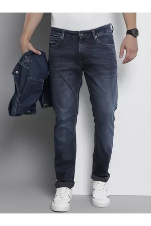 Nautica Men Slim Fit Low-Rise Light Fade Stretchable Jeans