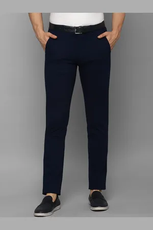 Buy Louis Philippe Black Trousers Online - 663603 | Louis Philippe